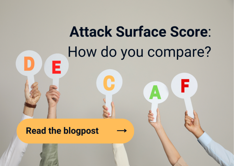 Sweepatic Attack Surface Scoring