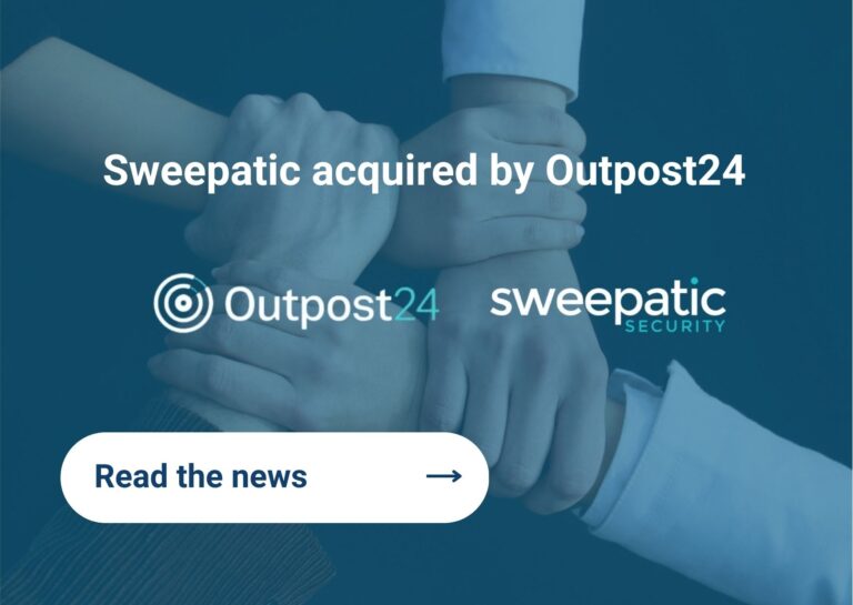 Sweepatic acquired by Outpost24